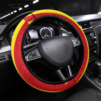 Valencian Community Flag Steering Wheel Cover Autonomous Community of Spain - Wonder Print Shop