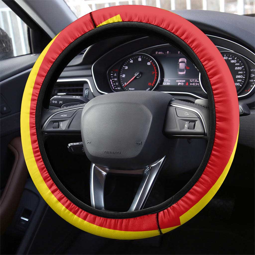Valencian Community Flag Steering Wheel Cover Autonomous Community of Spain - Wonder Print Shop