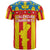 Valencian Community Flag T Shirt Autonomous Community of Spain - Wonder Print Shop