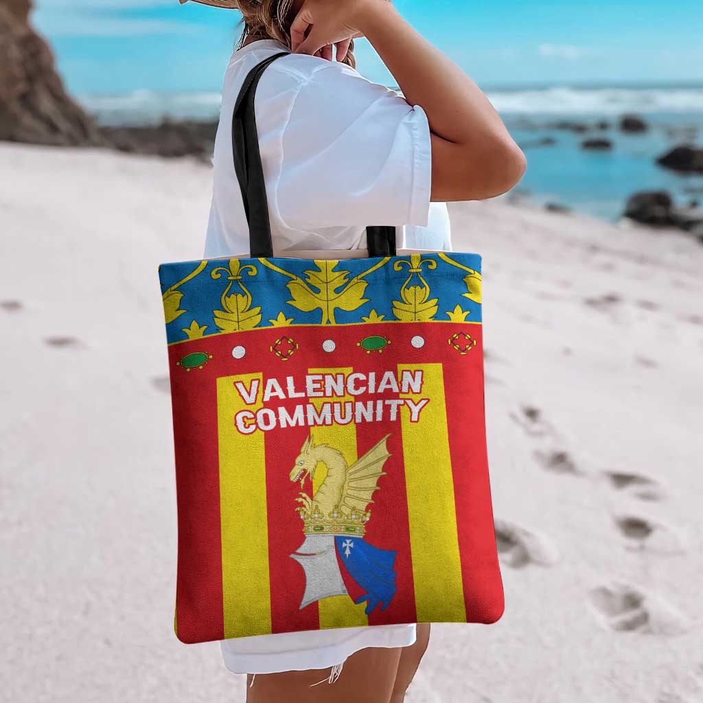 Valencian Community Flag Tote Bag Autonomous Community of Spain - Wonder Print Shop