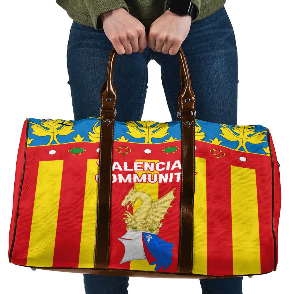 Valencian Community Flag Travel Bag Autonomous Community of Spain - Wonder Print Shop