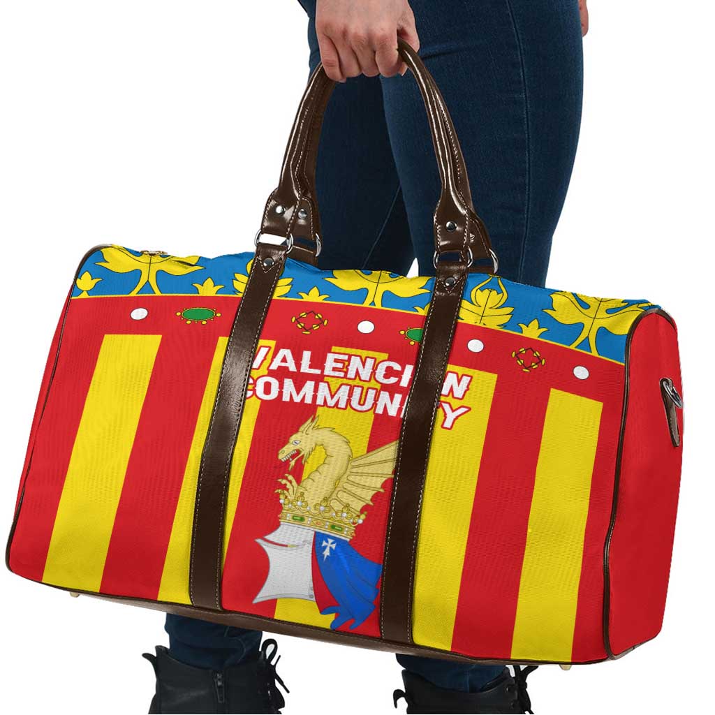 Valencian Community Flag Travel Bag Autonomous Community of Spain - Wonder Print Shop