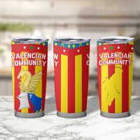 Valencian Community Flag Tumbler Cup Autonomous Community of Spain - Wonder Print Shop