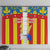 Valencian Community Flag Window Curtain Autonomous Community of Spain - Wonder Print Shop
