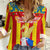 Valencian Community Flag Women Casual Shirt Autonomous Community of Spain - Wonder Print Shop