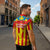 Valencian Community Flag Zipper Polo Shirt Autonomous Community of Spain - Wonder Print Shop