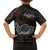 Viking Armor Family Matching Summer Maxi Dress and Hawaiian Shirt Vegvisir With Silver Chain Link - Wonder Print Shop