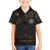 Viking Armor Kid Hawaiian Shirt Vegvisir With Silver Chain Link - Wonder Print Shop