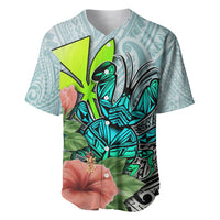 Polynesian Hawaii Baseball Jersey Kanaka with Crab Tribal tattoo - Wonder Print Shop