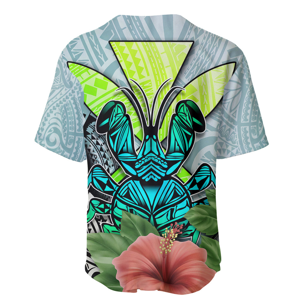 Polynesian Hawaii Baseball Jersey Kanaka with Crab Tribal tattoo - Wonder Print Shop