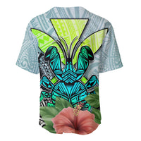 Polynesian Hawaii Baseball Jersey Kanaka with Crab Tribal tattoo - Wonder Print Shop