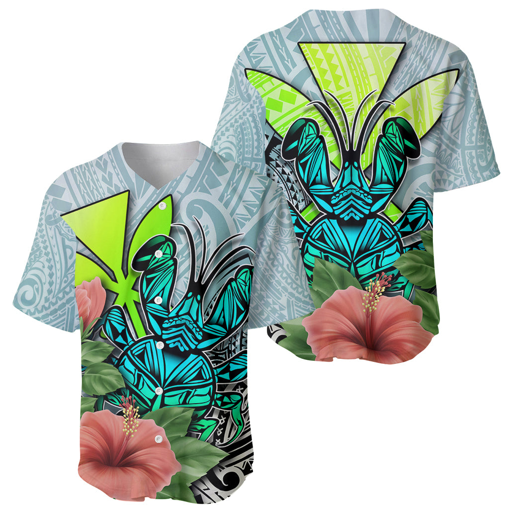Polynesian Hawaii Baseball Jersey Kanaka with Crab Tribal tattoo - Wonder Print Shop