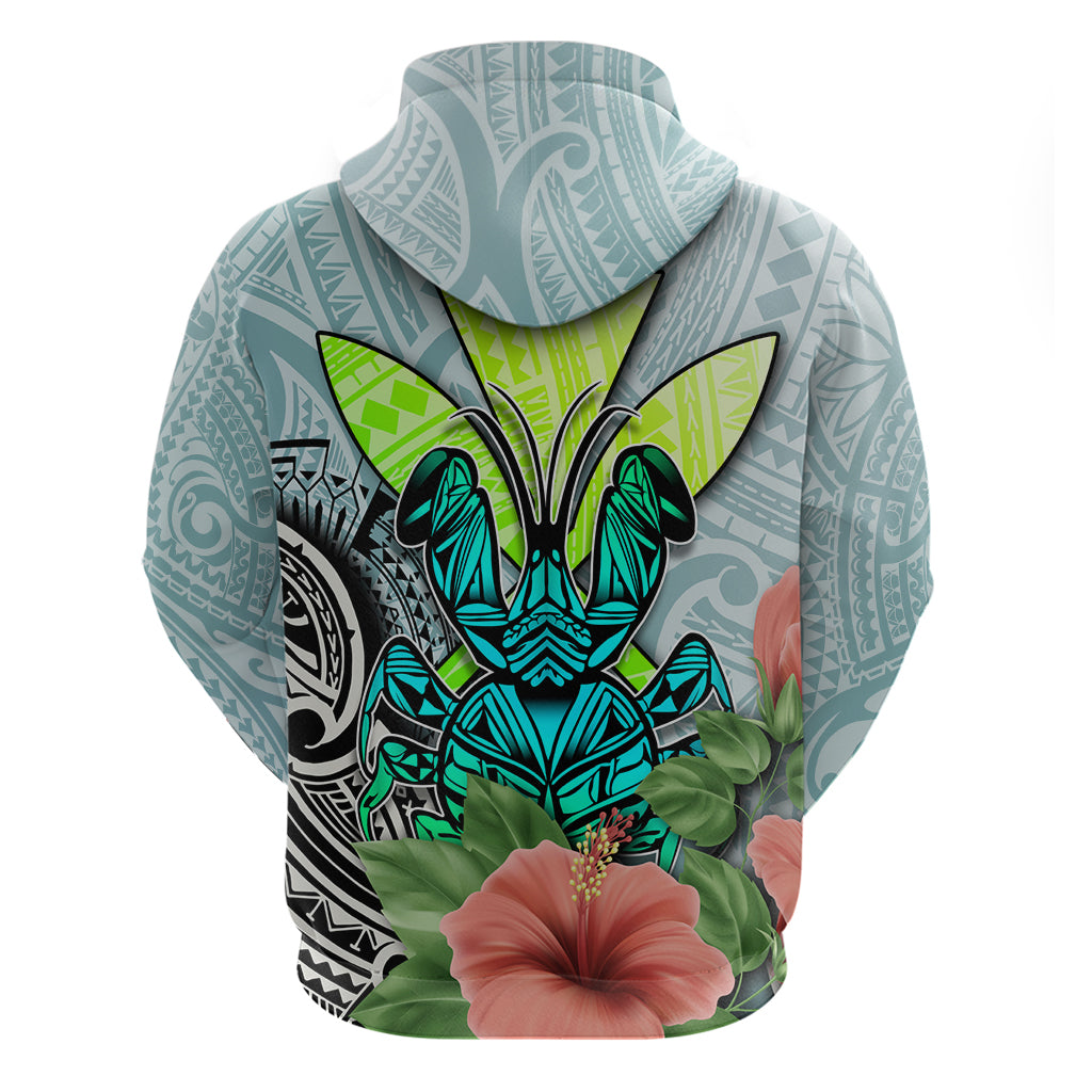 Polynesian Hawaii Hoodie Kanaka with Crab Tribal tattoo - Wonder Print Shop