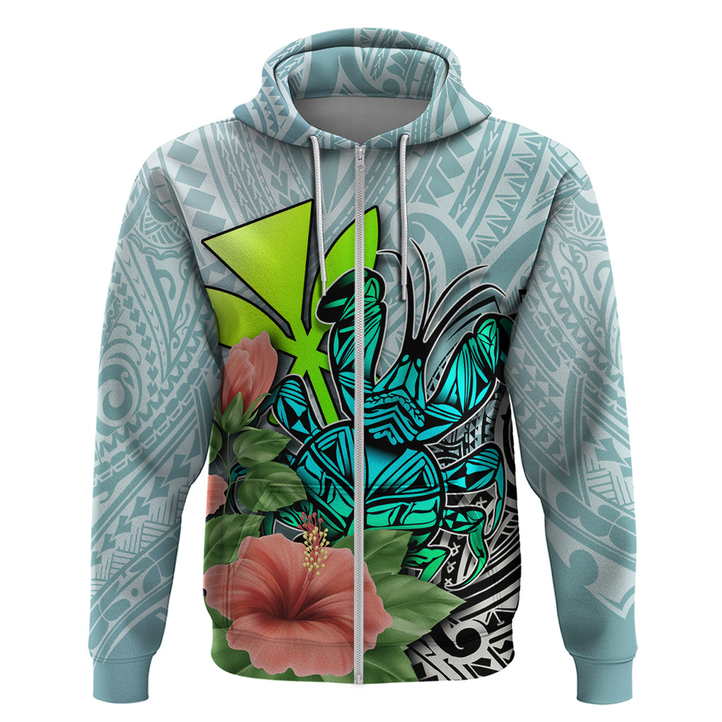 Polynesian Hawaii Hoodie Kanaka with Crab Tribal tattoo - Wonder Print Shop