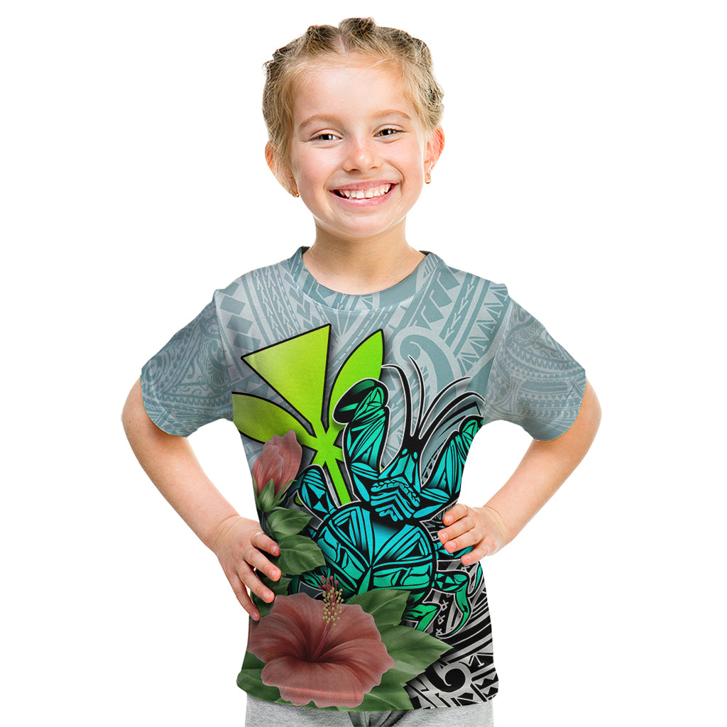 Polynesian Hawaii Kid T Shirt Kanaka with Crab Tribal tattoo - Wonder Print Shop