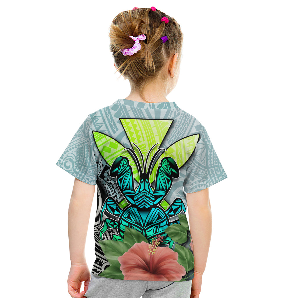 Polynesian Hawaii Kid T Shirt Kanaka with Crab Tribal tattoo - Wonder Print Shop