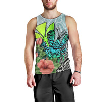 Polynesian Hawaii Men Tank Top Kanaka with Crab Tribal tattoo - Wonder Print Shop