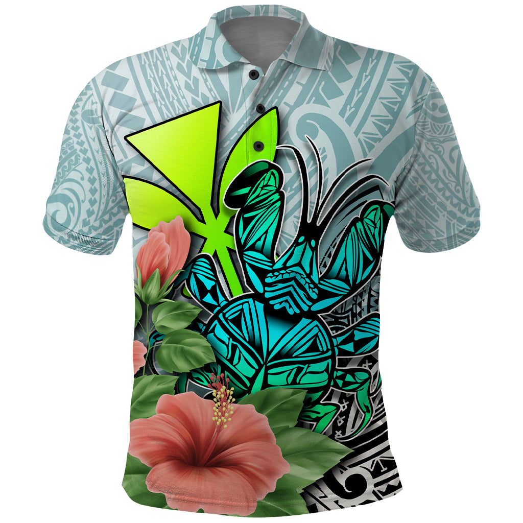 Polynesian Hawaii Polo Shirt Kanaka with Crab Tribal tattoo - Wonder Print Shop