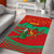 Mauritania Christmas Area Rug with Santa Claus Camel Gift Boxes Starry Sky and Desert Pattern Design - Wonder Print Shop