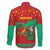 Mauritania Christmas Family Matching Long Sleeve Bodycon Dress and Hawaiian Shirt with Santa Claus Camel Gift Boxes Starry Sky and Desert Pattern Design - Wonder Print Shop