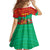 Mauritania Christmas Family Matching Mermaid Dress and Hawaiian Shirt with Santa Claus Camel Gift Boxes Starry Sky and Desert Pattern Design - Wonder Print Shop