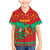Mauritania Christmas Family Matching Mermaid Dress and Hawaiian Shirt with Santa Claus Camel Gift Boxes Starry Sky and Desert Pattern Design - Wonder Print Shop
