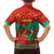 Mauritania Christmas Hawaiian Shirt with Santa Claus Camel Gift Boxes Starry Sky and Desert Pattern Design - Wonder Print Shop