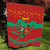 Mauritania Christmas Quilt with Santa Claus Camel Gift Boxes Starry Sky and Desert Pattern Design - Wonder Print Shop