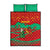 Mauritania Christmas Quilt Bed Set with Santa Claus Camel Gift Boxes Starry Sky and Desert Pattern Design - Wonder Print Shop