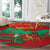 Mauritania Christmas Round Carpet with Santa Claus Camel Gift Boxes Starry Sky and Desert Pattern Design - Wonder Print Shop