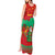 Mauritania Christmas Tank Maxi Dress with Santa Claus Camel Gift Boxes Starry Sky and Desert Pattern Design - Wonder Print Shop