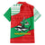 Mauritania Christmas Family Matching Off Shoulder Maxi Dress and Hawaiian Shirt with Santa Sharks Festive Fish Pattern and Red Green Holiday Design - Wonder Print Shop