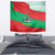 Mauritania Christmas Tapestry with Santa Sharks Festive Fish Pattern and Red Green Holiday Design - Wonder Print Shop