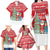 Belarus Christmas Family Matching Long Sleeve Bodycon Dress and Hawaiian Shirt with Ded Moroz Snow Maiden Christmas Tree and Nordic Pattern Design - Wonder Print Shop