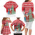 Belarus Christmas Family Matching Long Sleeve Bodycon Dress and Hawaiian Shirt with Ded Moroz Snow Maiden Christmas Tree and Nordic Pattern Design - Wonder Print Shop