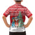 Belarus Christmas Family Matching Mermaid Dress and Hawaiian Shirt with Ded Moroz Snow Maiden Christmas Tree and Nordic Pattern Design - Wonder Print Shop
