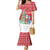 Belarus Christmas Family Matching Mermaid Dress and Hawaiian Shirt with Ded Moroz Snow Maiden Christmas Tree and Nordic Pattern Design - Wonder Print Shop