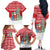 Belarus Christmas Family Matching Off The Shoulder Long Sleeve Dress and Hawaiian Shirt with Ded Moroz Snow Maiden Christmas Tree and Nordic Pattern Design - Wonder Print Shop