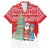 Belarus Christmas Family Matching Off Shoulder Maxi Dress and Hawaiian Shirt with Ded Moroz Snow Maiden Christmas Tree and Nordic Pattern Design - Wonder Print Shop