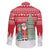 Belarus Christmas Family Matching Off Shoulder Maxi Dress and Hawaiian Shirt with Ded Moroz Snow Maiden Christmas Tree and Nordic Pattern Design - Wonder Print Shop