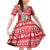 Belarus Christmas Family Matching Off Shoulder Short Dress and Hawaiian Shirt with Ded Moroz Snow Maiden Christmas Tree and Nordic Pattern Design - Wonder Print Shop