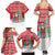 Belarus Christmas Family Matching Summer Maxi Dress and Hawaiian Shirt with Ded Moroz Snow Maiden Christmas Tree and Nordic Pattern Design - Wonder Print Shop