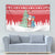 Belarus Christmas Tapestry with Ded Moroz Snow Maiden Christmas Tree and Nordic Pattern Design - Wonder Print Shop