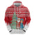 Belarus Christmas Zip Hoodie with Ded Moroz Snow Maiden Christmas Tree and Nordic Pattern Design - Wonder Print Shop