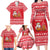 Belarus Christmas Family Matching Long Sleeve Bodycon Dress and Hawaiian Shirt with Santa Gingerbread Playing Chess National Emblem and Nordic Pattern Design - Wonder Print Shop