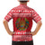 Belarus Christmas Family Matching Mermaid Dress and Hawaiian Shirt with Santa Gingerbread Playing Chess National Emblem and Nordic Pattern Design - Wonder Print Shop