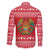 Belarus Christmas Family Matching Off Shoulder Maxi Dress and Hawaiian Shirt with Santa Gingerbread Playing Chess National Emblem and Nordic Pattern Design - Wonder Print Shop