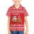Belarus Christmas Family Matching Short Sleeve Bodycon Dress and Hawaiian Shirt with Santa Gingerbread Playing Chess National Emblem and Nordic Pattern Design - Wonder Print Shop