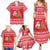 Belarus Christmas Family Matching Summer Maxi Dress and Hawaiian Shirt with Santa Gingerbread Playing Chess National Emblem and Nordic Pattern Design - Wonder Print Shop