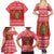 Belarus Christmas Family Matching Summer Maxi Dress and Hawaiian Shirt with Santa Gingerbread Playing Chess National Emblem and Nordic Pattern Design - Wonder Print Shop